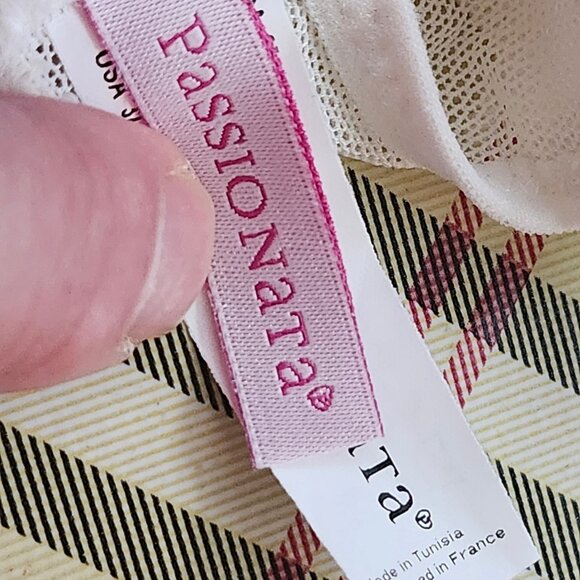 Passionata Underwired So Pretty Floral Lace T Shirt Bra Peach NEW NWT Size 32D - Picture 5 of 8